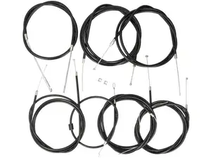 Set di cavi BGM "Original" nero | Vespa PX, P Set di cavi BGM "Original" nero | Vespa PX, P