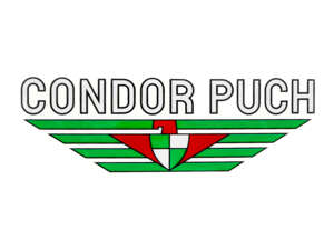 Condor Puch Aufkleber Tank Velux transparent Condor Puch Aufkleber Tank Velux transparent