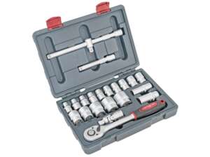Kraftwerk 1/2" Steckschlüssel-Set 22-tlg. Kraftwerk 1/2" Steckschlüssel-Set 22-tlg.