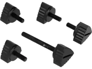 66HEROES Set di viti di protezione laterale in alluminio nero | Puch Maxi N 66HEROES Set di viti di protezione laterale in alluminio nero | Puch Maxi N