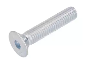 Vite M8x40 a testa svasata con esagono incassato, zincata (resistenza 10,9) Vite M8x40 a testa svasata con esagono incassato, zincata (resistenza 10,9)