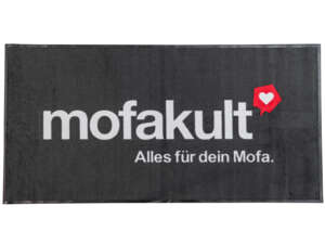 mk-Merch Pit-Teppich «mofakult» 200 x 100 cm mk-Merch Pit-Teppich «mofakult» 200 x 100 cm