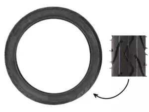 Pneumatico VeeRubber 2,50 x 17" VRM099 (V099) Semi-Slick Pneumatico VeeRubber 2,50 x 17" VRM099 (V099) Semi-Slick