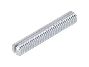 Vite di fissaggio M8x45 a testa conica con intaglio zincata Vite di fissaggio M8x45 a testa conica con intaglio zincata