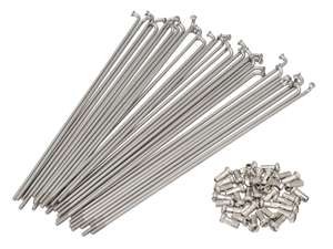 GPO 19" spoke set incl. nipple (2.9 x 212 mm) Inox GPO 19" spoke set incl. nipple (2.9 x 212 mm) Inox