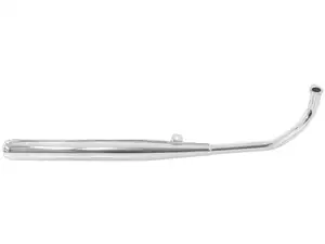 Scarico TECNO 28 mm uscita diritta cromo | Tomos Scarico TECNO 28 mm uscita diritta cromo | Tomos