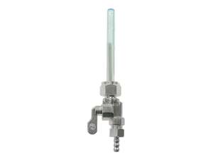 Rubinetto per benzina GPO verticale M16x1 (con dado per raccordo) in uscita dal basso Rubinetto per benzina GPO verticale M16x1 (con dado per raccordo) in uscita dal basso