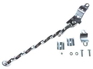 Cavalletto laterale ruotato a sinistra montaggio circolare 33 cm Cavalletto laterale ruotato a sinistra montaggio circolare 33 cm
