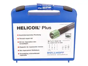 Set di riparazione filetti HeliCoil M7x1 Set di riparazione filetti HeliCoil M7x1