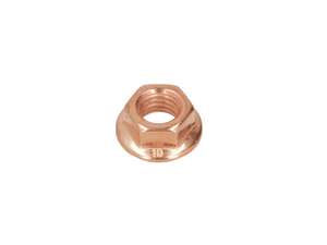 Dado a collare M7 senza dentatura Rame (10 resistenza) Dado a collare M7 senza dentatura Rame (10 resistenza)