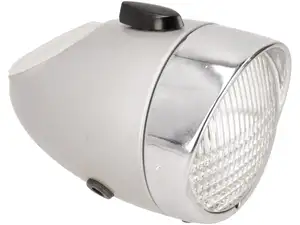 Union Eierlampe Ø 92 mm mit Schalter (mittige Befestigung) silber NOS Union Eierlampe Ø 92 mm mit Schalter (mittige Befestigung) silber NOS