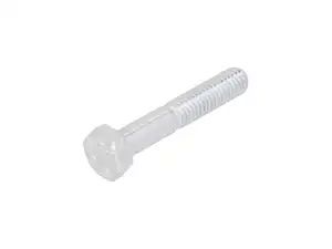 M6x35 hexagon head screw with galvanized shank M6x35 hexagon head screw with galvanized shank