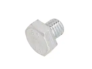Vite a testa esagonale M10x10, zincata Vite a testa esagonale M10x10, zincata