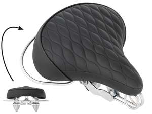 Sella Diamond molle a barile nere Sella Diamond molle a barile nere
