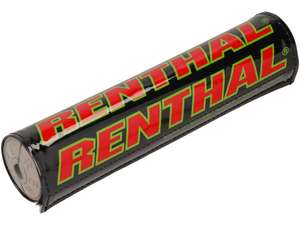 Protezione manubrio RENTHAL nero / rosso / verde 25 cm Protezione manubrio RENTHAL nero / rosso / verde 25 cm