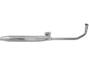 Scarico 25 mm uscita diritta cromo | Tomos Scarico 25 mm uscita diritta cromo | Tomos