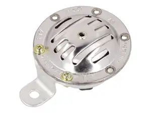 Clacson EFFE 6V 18W (AC - corrente alternata) con staffa zincata Clacson EFFE 6V 18W (AC - corrente alternata) con staffa zincata