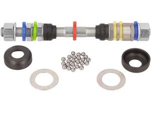 swiing® revival wheel axle set M11x1 x 154 front wheel spokes | Puch Maxi, X30 Sport, Velux swiing® revival wheel axle set M11x1 x 154 front wheel spokes | Puch Maxi, X30 Sport, Velux
