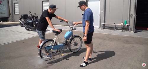 Kolbenklemmer am Mofa Kolbenklemmer am Mofa